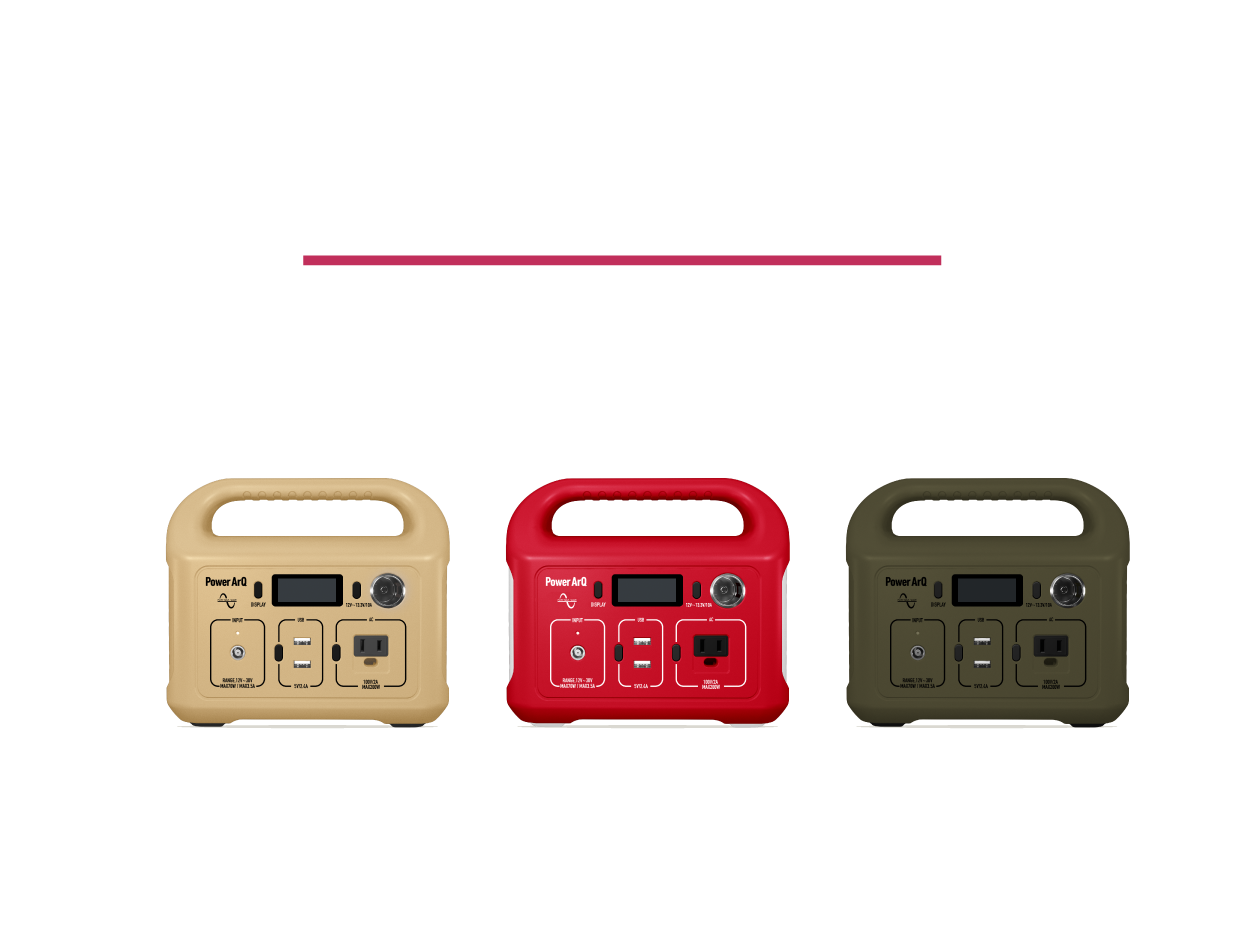Power ArQ PowerArQ mini ポータブル電源 346Wh